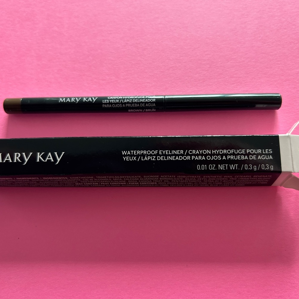New Mary Kay Waterproof Eyeliner Pencil - Brown